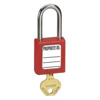 Kłódka do blokowania dźwigni rozłącznika Vistop, wyposażona w etykietę do opisu | 022797 Legrand