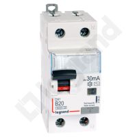 Wyłącznik różnicowo-nadprądowy P312 2P B 20A 30mA AC 410922 $ | 008403 Legrand