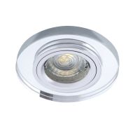 Oprawa sufitowa punktowa Morta CT-DSO50-SR 50W MR16 Gx5,3 12V IP20, srebrna | 19442 Kanlux