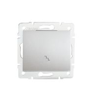 Łącznik schodowy Logi 02-1050-143 SR, srebrny | 25191 Kanlux