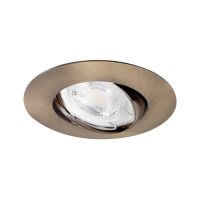 Oprawa sufitowa punktowa Luto CTX-DT02B-AB 50W MR16 Gx5,3 12V IP20, patynowany mosiądz | 2594 Kanlux