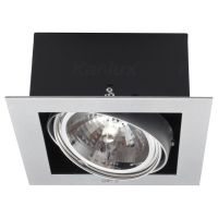 Oprawa downlight Mateo DLP-150-GR 50W AR111 G53 12V IP20, szara | 4960 Kanlux