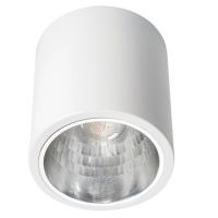 Oprawa downlight Nikor DLP-60-W 60W E27 220-240V IP20, biała | 7210 Kanlux