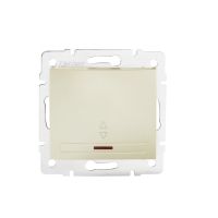 Łącznik schodowy z LED DOMO 01-1140-230, perłowy | 24963 Kanlux