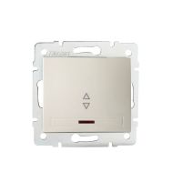 Łącznik schodowy z LED DOMO 01-1140-203, kremowy | 24786 Kanlux