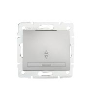 Łącznik schodowy DOMO 01-1050-243, srebrny | 24836 Kanlux