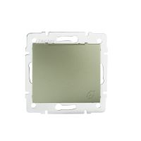 Gniazdo z uziemieniem, IP-44, Schuko DOMO 01-1230-150, szare | 25027 Kanlux