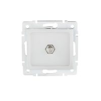 Gniazdo ekwipotencjalne DOMO 01-1830-002, białe | 24761 Kanlux