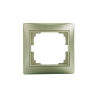 Ramka pojedyńcza pozioma DOMO 01-1460-050, szara | 25057 Kanlux