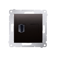 Gniazdo HDMI (moduł) antracyt DGHDMI.01/48 Simon 54 | DGHDMI.01/48 Kontakt Simon