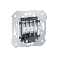 Gniazdo głośnikowe 4x2,5mm2/ Wypust kablowy 380V~ (mechanizm) 75801-39 Simon 82 | 75801-39 Kontakt Simon