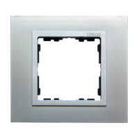 Ramka pojedyncza aluminium, ramka pośrednia aluminium mat 82917-33 Simon 82 Nature | 82917-33 Kontakt Simon