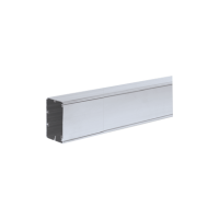 Kanał 1-kom. Cabloplus TS ALU 90x55mm, osprzęt uniwersalny, dł. 2 mb, cena za 1mb, aluminium | TS9055/8 Kontakt Simon
