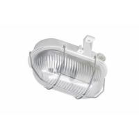 Oprawa kanałowa OVAL 60 E27, biała z rozkładaną siatką, Simetal | 321177/EU Lena Lighting
