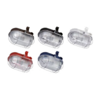 Oprawa kanałowa OVAL 60 E27, popielata, Simetal | 120176/EU Lena Lighting