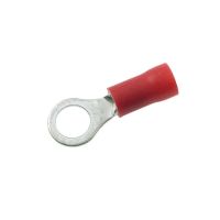 Końcówka oczkowa izolowana RF-M5 czerwona przekrój: 0,5-1,5mm2, otwór pod śrubę M5 (opak 100szt) | RF-M5 Nexans