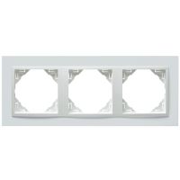 Ramka potrójna, biały/biały, Logus 90 / Animato | 90930TBB Efapel