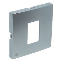 Element centralny do gniazda komputerowego pojedynczego, aluminium, LOGUS 90 | 90751TAL Efapel