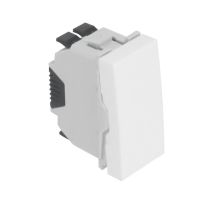 Łącznik 1-biegunowy 45x2,5 biały Quadro 45 | 45010SBR Efapel