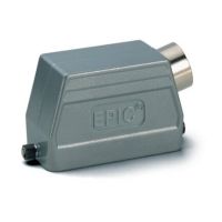 Obudowa wtyczki kątowa PG 29 IP65 EPIC H-B 24 | 10123900 Lapp Kabel