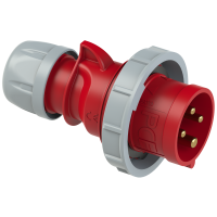 Wtyczka przenośna Shark 16A 3P+Z 400V 50/60Hz 6h IP67 | 0142-6 PCE
