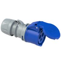 Gniazdo przenośne Turbo Shark bezśrubowe 32A 2P+Z 230V 50/60Hz 6h IP44 | 223-6TT PCE