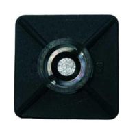 Uchwyt kablowy klejony pod opaski PKB-BS 27x27 czarny (opak 100szt) 051145 | 05100830 PROTEC.class