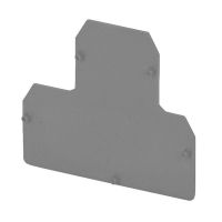 Płytka skrajna PSU-4/2Z do złączek ZUG-G21,22,23,24 szara (zestaw 25szt) | A41-0408 Pokój