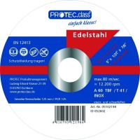 Tarcza tnąca wzmocniona do stali (Inox) PTI125 125x1,2x22,2mm 052602 (opak 10szt) | 05102198 PROTEC.class