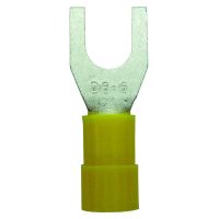 Końcówka widełkowa izolowana PQKG 4,0-6,0/M4 żółta (opak 50szt) 054380 | 05103887 PROTEC.class