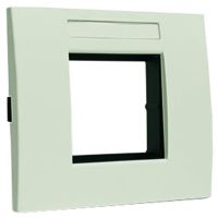 Ramka z adapterem pojedyncza PBRSERA1 pod osprzęt 45x45mm 054832 | 05104358 PROTEC.class