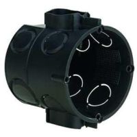 Puszka łączona głęb. z 4 otw. mont. PASD4G25 śr: 60mm, p/t, z 2 śrubami 055509 | 05104995 PROTEC.class
