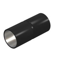 Mufa rurowa bez gwintu Fi-16mm, St, czarny, 9005 SV16W SW | 2046582 Obo Bettermann