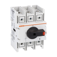 Rozłącznik izolacyjny 3P 100A z pokrętłem AC21A | GA100A Lovato Electric