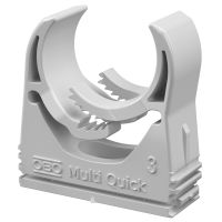 Obejma Multi-Quick 25-28, 5mm, PA, jasnoszary, 7035 M-Quick 25-28LGR | 2153130 Obo Bettermann