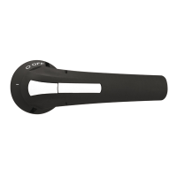 Pokrętło do wersji z przełączaniem bezpośrednim, IP65, czarne | GEX62NE Lovato Electric