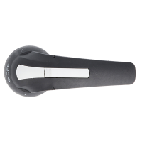 Pokrętło do wersji ze sprzęgłem, IP65, czarne | GEX62NC Lovato Electric