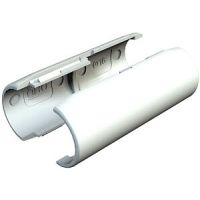 Mufa łącząca rurki Quick M20, PVC, czysta biel, 9010 2953 M M20 RW | 2153973 Obo Bettermann