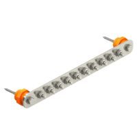 Szyna wyrównawcza potencjału BigBar / 10 przyłączy 10xM10, V2A, 1.4301 1802 10 VA | 5015866 Obo Bettermann