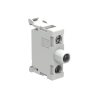 Lampka LED12-30VAC/DC, zielona, światło ciągłe, montaż na ścianie tylnej | LPXLPBB3 Lovato Electric