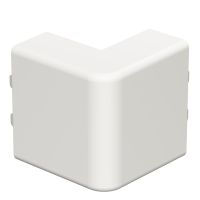 Kształtka naroża zewnętrznego 20x50mm, PVC, czysta biel, 9010 WDK HA20050RW | 6154468 Obo Bettermann