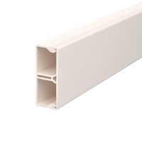 Kanał ścienny i sufitowy z listwą gwoździową/perforacją dna 20x50 PVC, biały, 9001 WDK-N20050CW (2m) | 6168728 Obo Bettermann