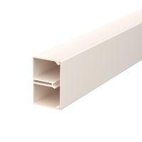 Kanał ścienny i sufitowy z listwą gwoździową/perforacją dna 25x40 PVC, biały, 9001 WDK-N25040CW (2m) | 6150632 Obo Bettermann