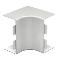 Kształtka naroża wewnętrznego 60x130mm, PVC, czysta biel, 9010 WDK HI60130RW | 6192041 Obo Bettermann