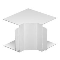 Kształtka naroża wewnętrznego 100x130mm, PVC, czysta biel, 9010 WDK HI100130RW | 6192114 Obo Bettermann