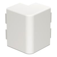 Kształtka naroża zewnętrznego 60x130mm, PVC, czysta biel, 9010 WDK HA60130RW | 6192343 Obo Bettermann