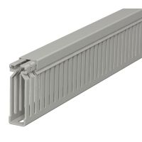 Kanał grzebieniowy 60x15, PVC, szary kamienny, 7030 LK4 60015 (2m) | 6178026 Obo Bettermann
