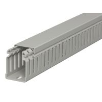 Kanał grzebieniowy 50x37, 5, PVC, szary kamienny, 7030 LKV 50037 (2m) | 6178312 Obo Bettermann