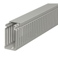 Kanał grzebieniowy 75x37, 5, PVC, szary kamienny, 7030 LKV 75037 (2m) | 6178322 Obo Bettermann