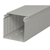 Kanał grzebieniowy 100x100, PVC, szary kamienny, 7030 LKV 100100 (2m) | 6178341 Obo Bettermann